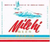 Mile Hi Premium Beer