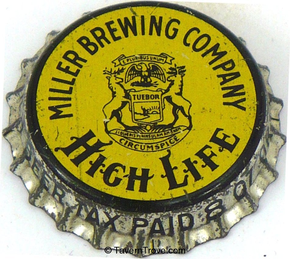 Miller Beer ~MI 8oz Tax