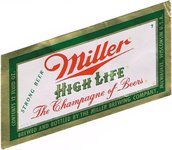 Miller High Life Beer