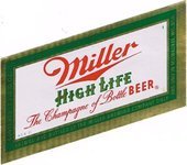 Miller High Life Beer