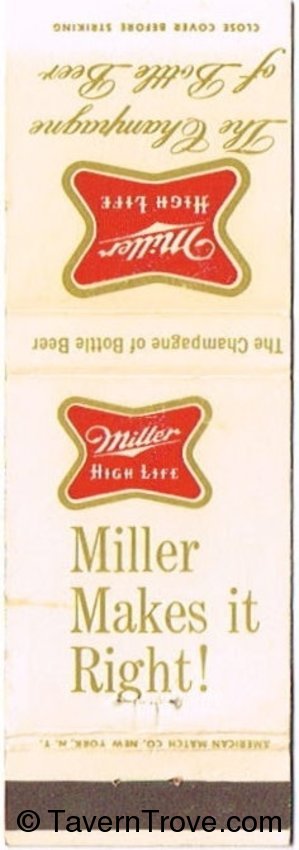 Miller High Life Beer