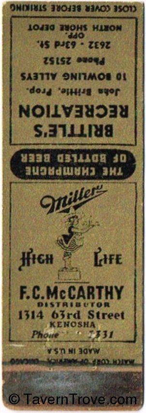 Miller High Life Beer