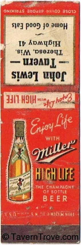 Miller High Life Beer