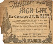 Miller High Life Beer