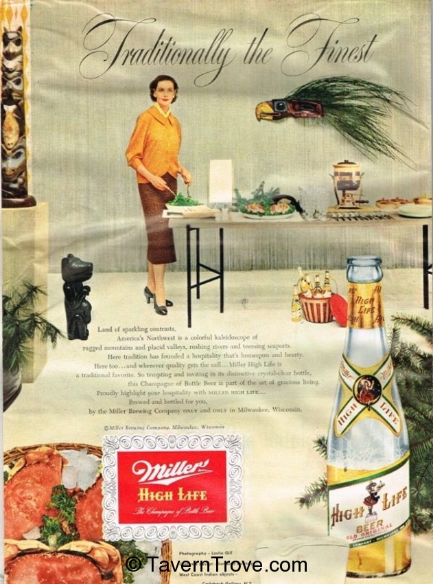 Miller High Life Beer