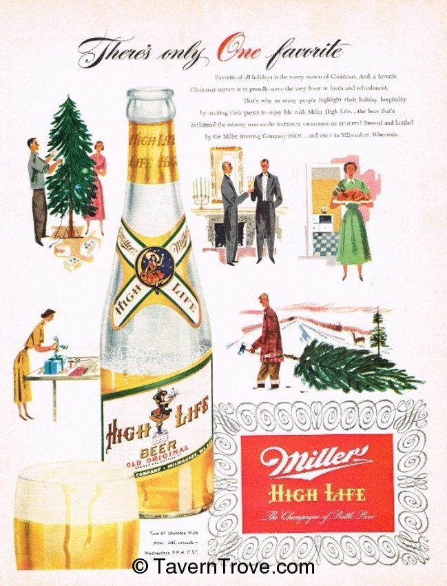 Miller High Life Beer