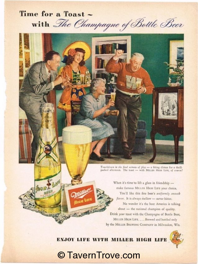 Miller High Life Beer