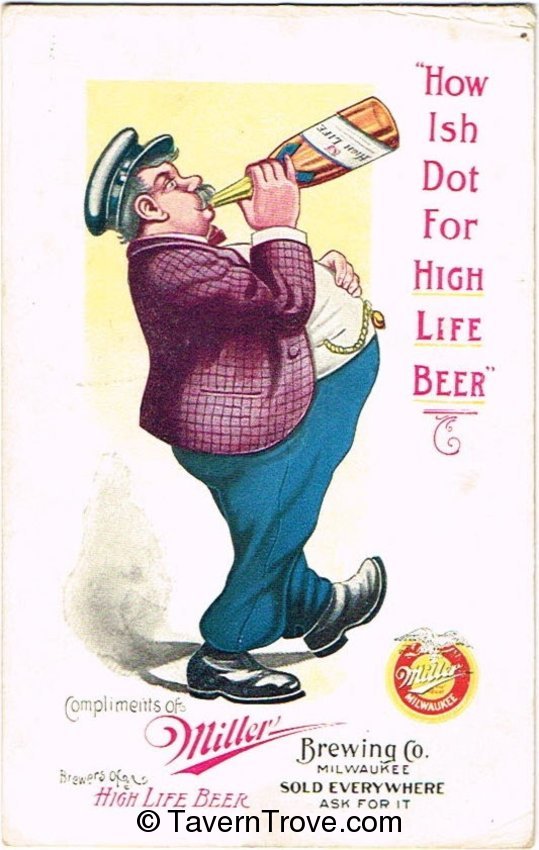 Miller High Life Beer 