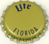 Miller Lite Beer ~FL tax