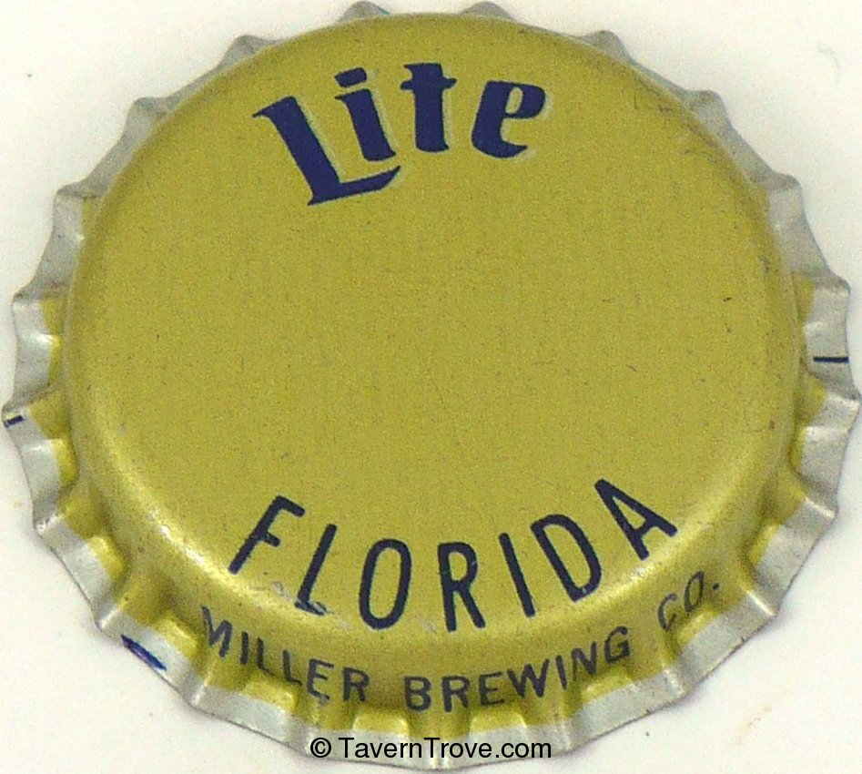Miller Lite Beer ~FL tax