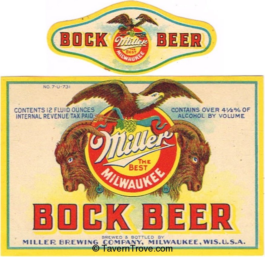 Miller Bock Beer