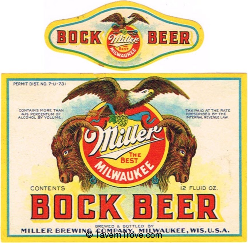Miller Bock Beer