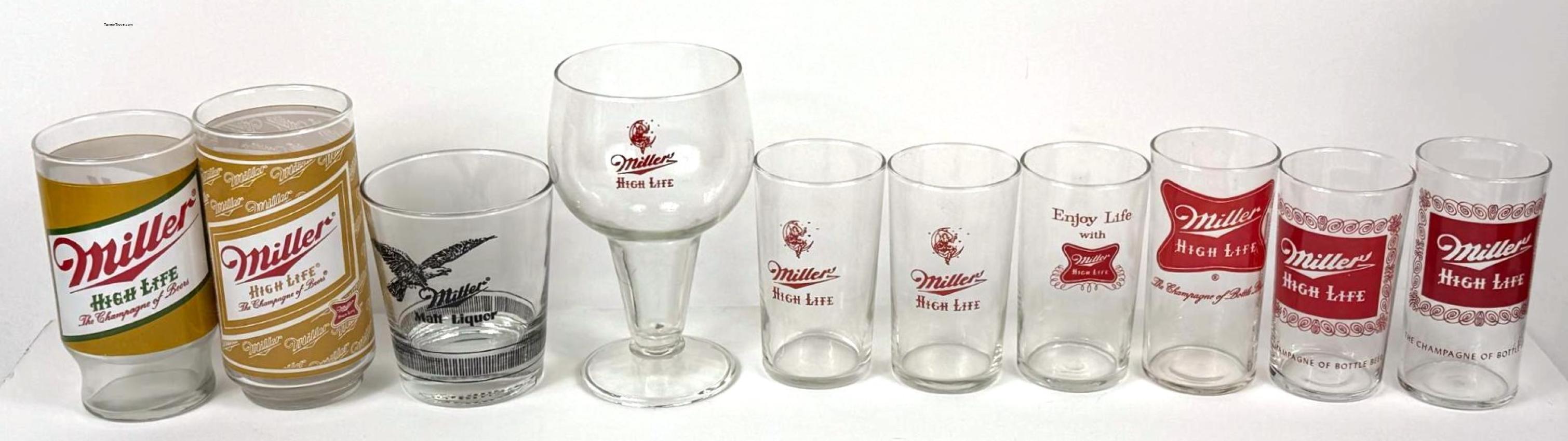 Miller Brewery lot of Ten