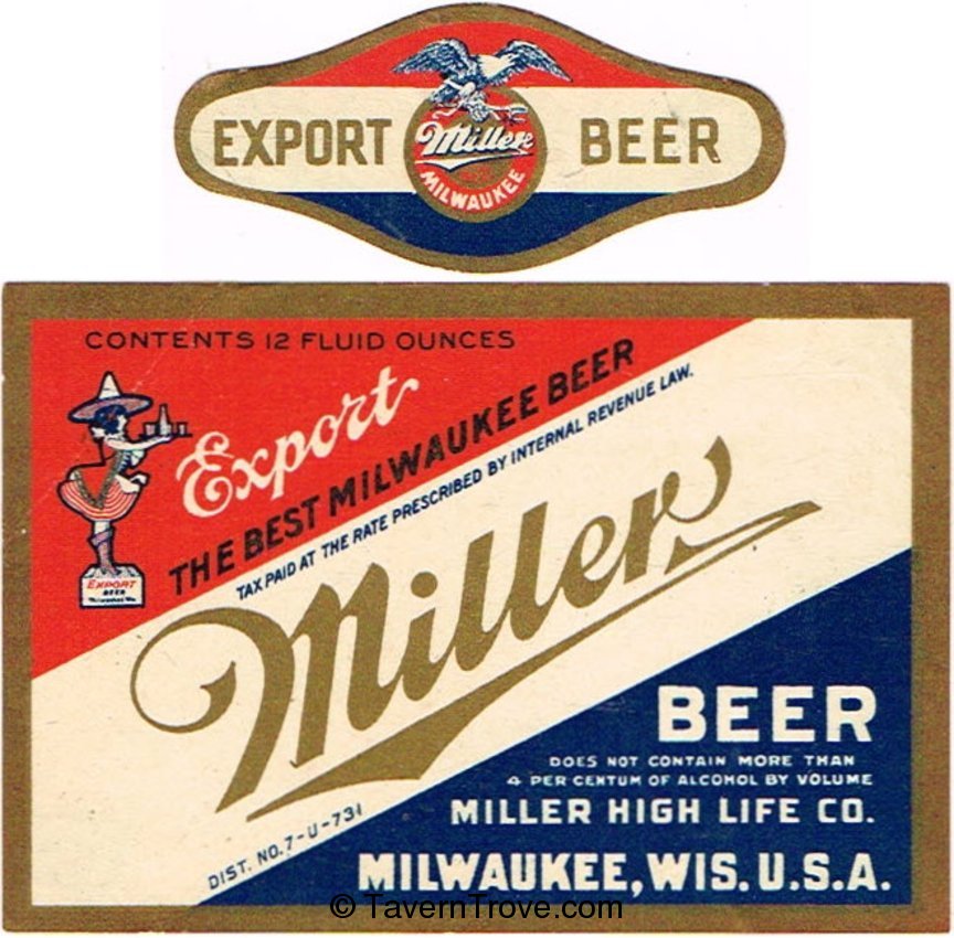 Miller Export Beer