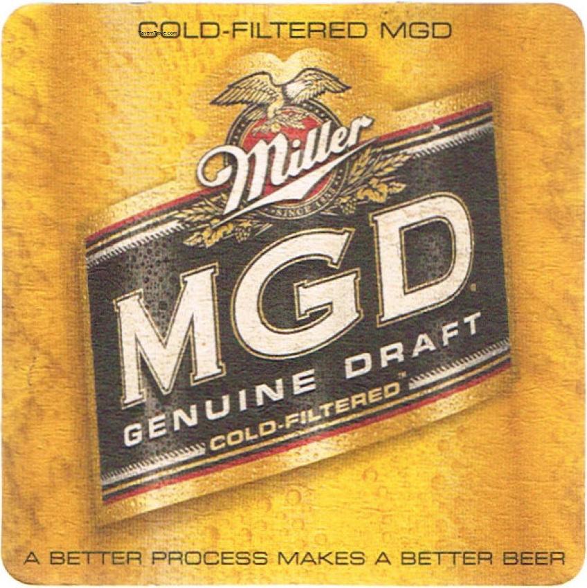 Miller Genuine Draft Beer