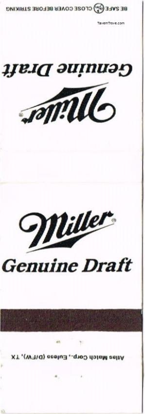 Miller Genuine Draft Beer