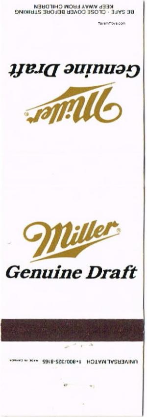Miller Genuine Draft Beer