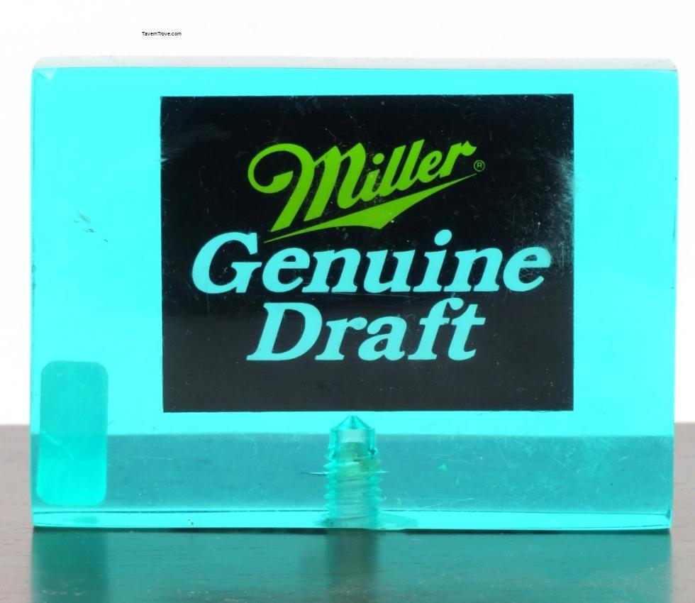 Miller Genuine Draft Beer