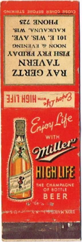 Miller High Life Beer