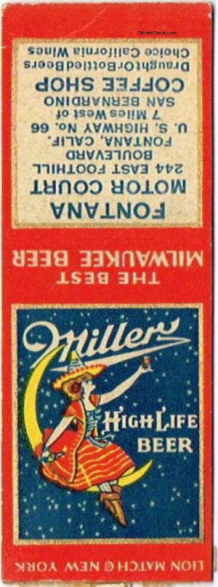 Miller High Life Beer