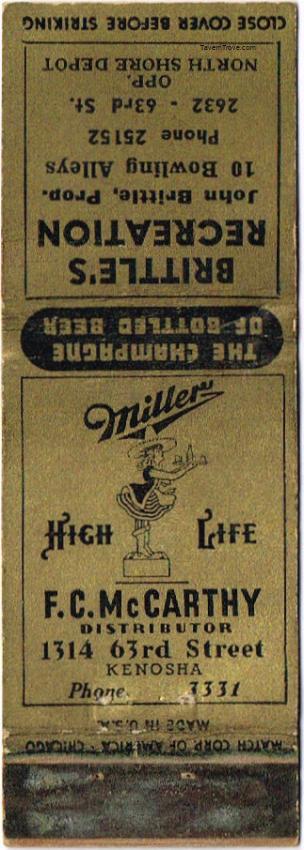 Miller High Life Beer