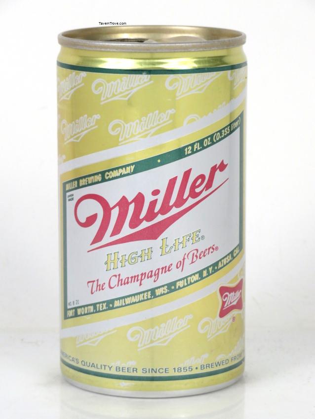 Miller High Life Beer