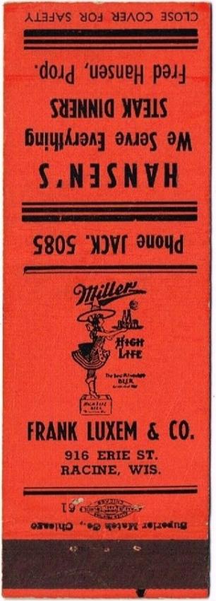 Miller High Life Beer