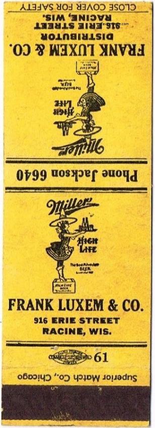 Miller High Life Beer