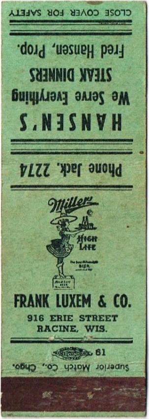 Miller High Life Beer