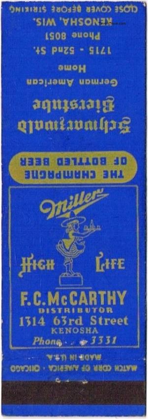Miller High Life Beer