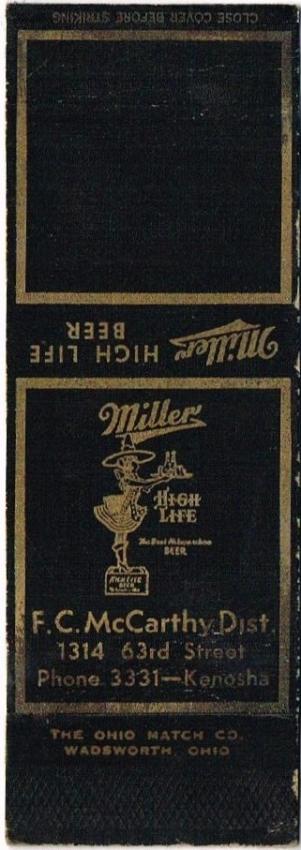 Miller High Life Beer