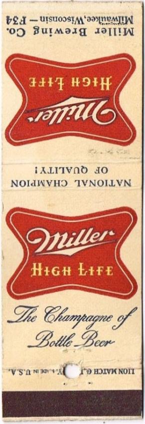 Miller High Life Beer