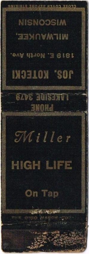 Miller High Life Beer