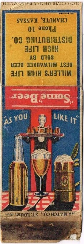 Miller High Life Beer