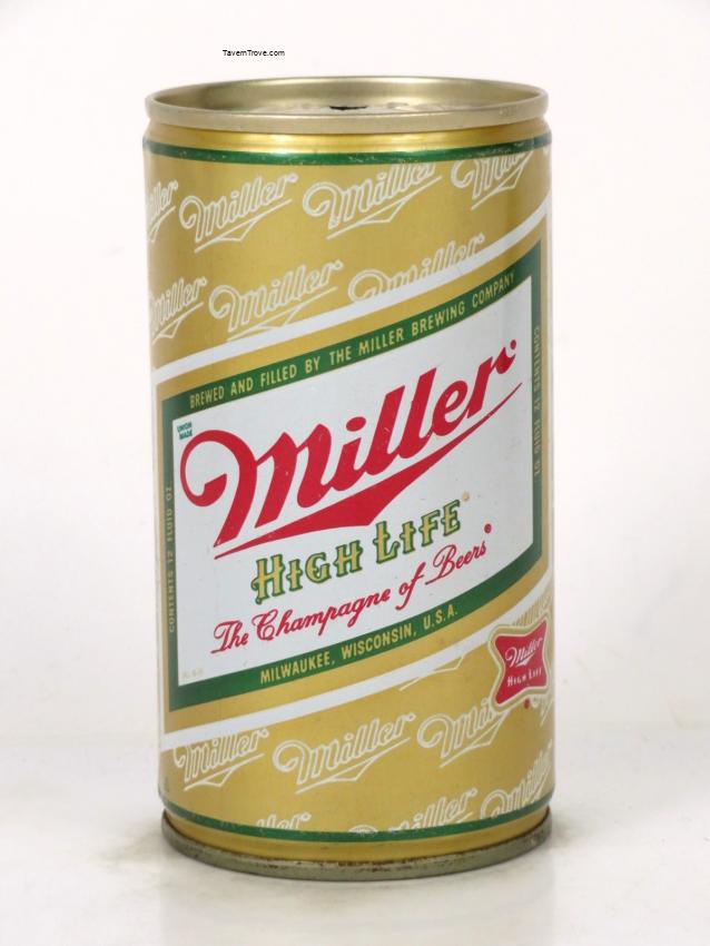 Miller High Life Beer (crimped)