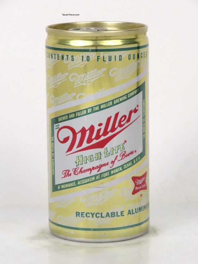 Miller High Life Beer