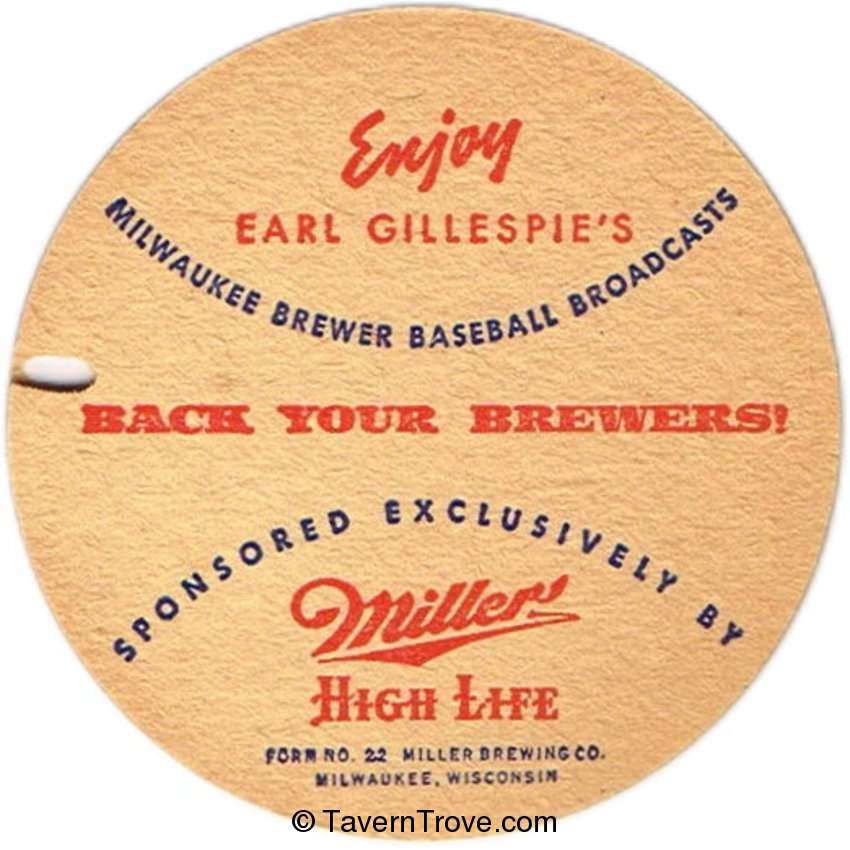 Miller High Life Beer