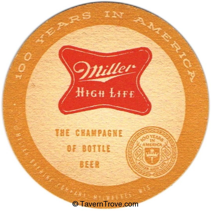 Miller High Life Beer