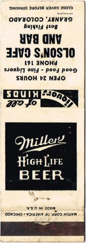 Miller High Life Beer