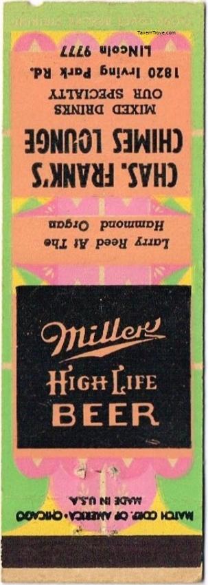 Miller High Life Beer
