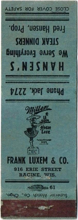 Miller High Life Beer