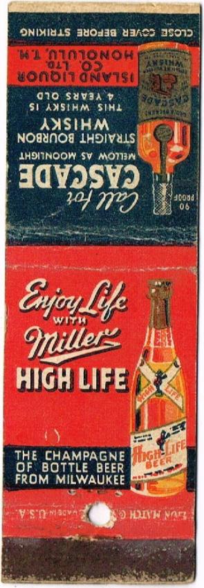 Miller High Life Beer
