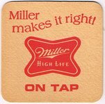 Miller High Life Beer