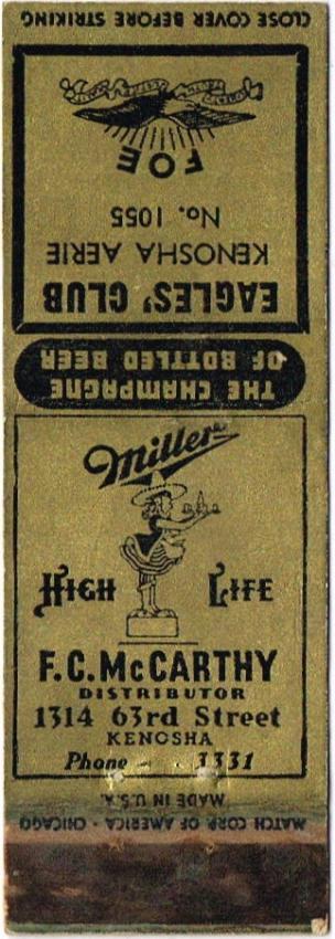 Miller High Life Beer Dupe