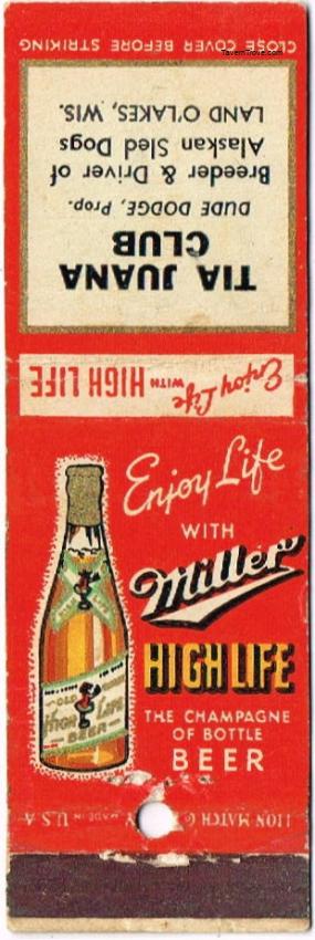 Miller High Life Beer