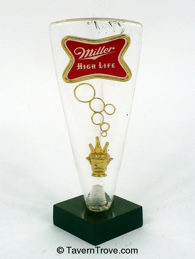 Miller High Life Beer (bubbles)
