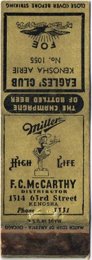 Miller High Life Beer Dupe
