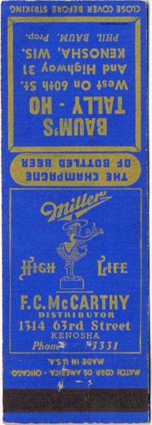 Miller High Life Beer Dupe