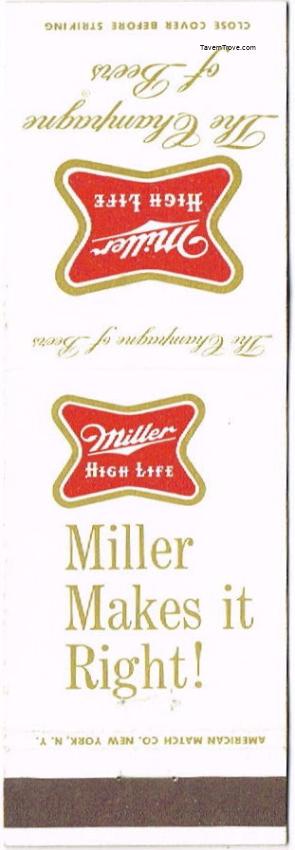 Miller High Life Beer Dupe