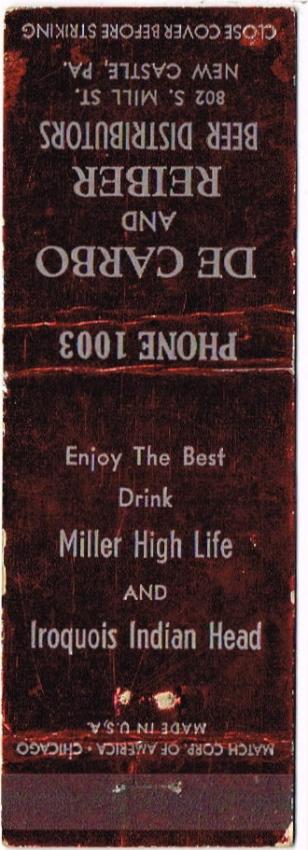 Miller High Life Beer Dupe